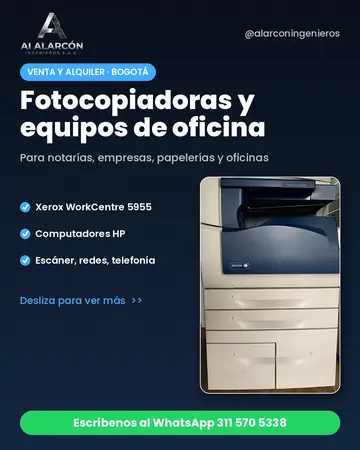 Alquiler de fotocopiadoras y equipos de oficina