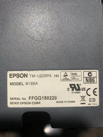 Impresora POS Epson TM-U220PA con autocorte – foto 5