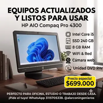 Computador todo en uno HP Compaq Pro 4300 – foto 2